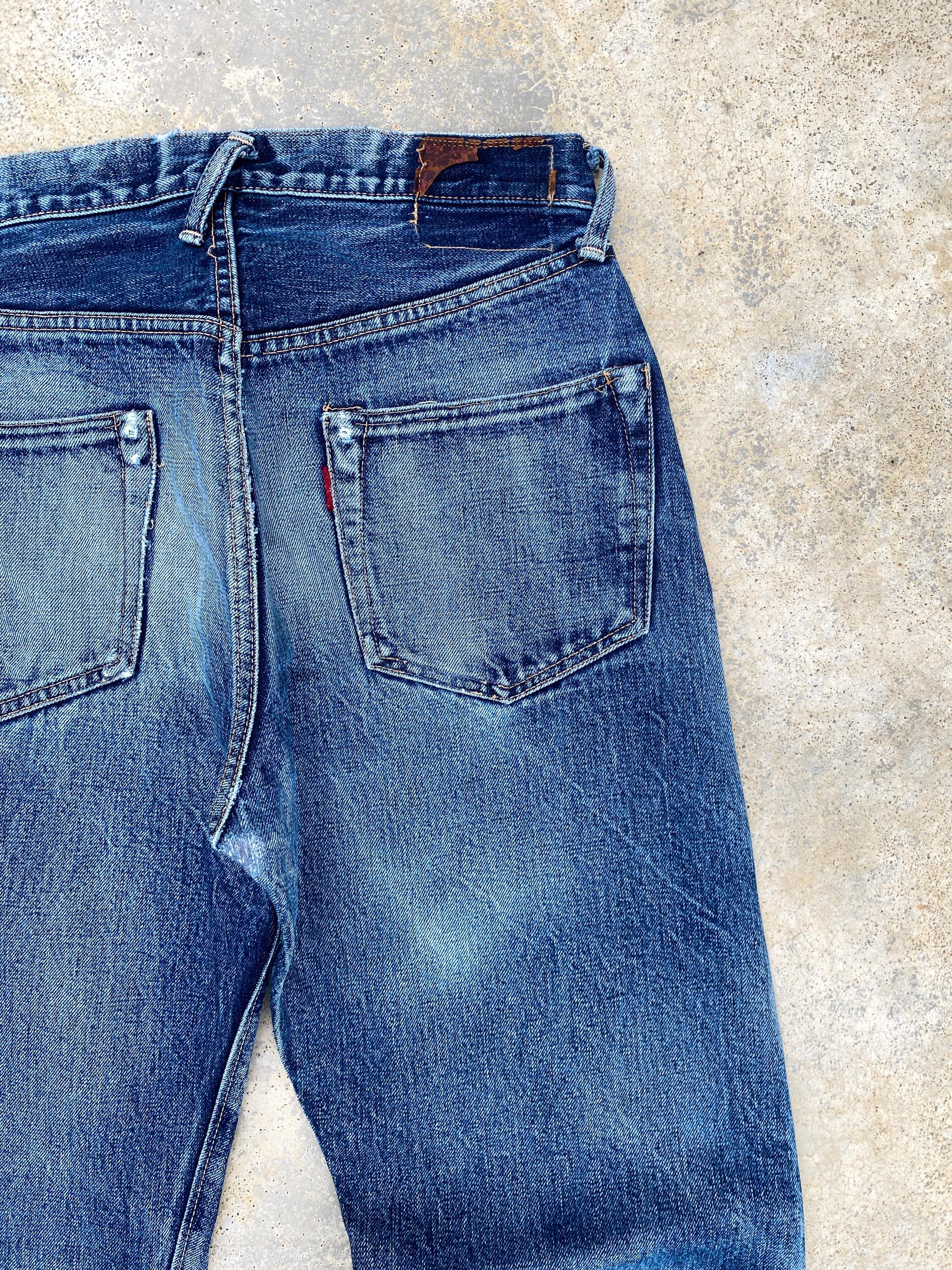 W31 Vintage 80/90s Denime XX Orizzonti Selvedge Jeans - Etsy