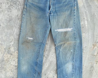W31 Vintage 80s Levis 501 Redline #524 Selvedge Jeans - Etsy
