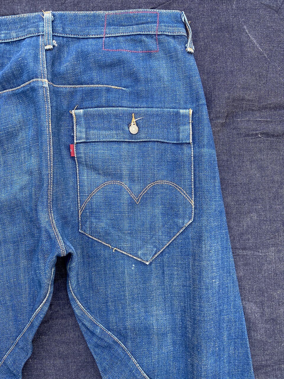 W30 Levis RED 1st Standard Selvedge Denim Spain Made - Etsy