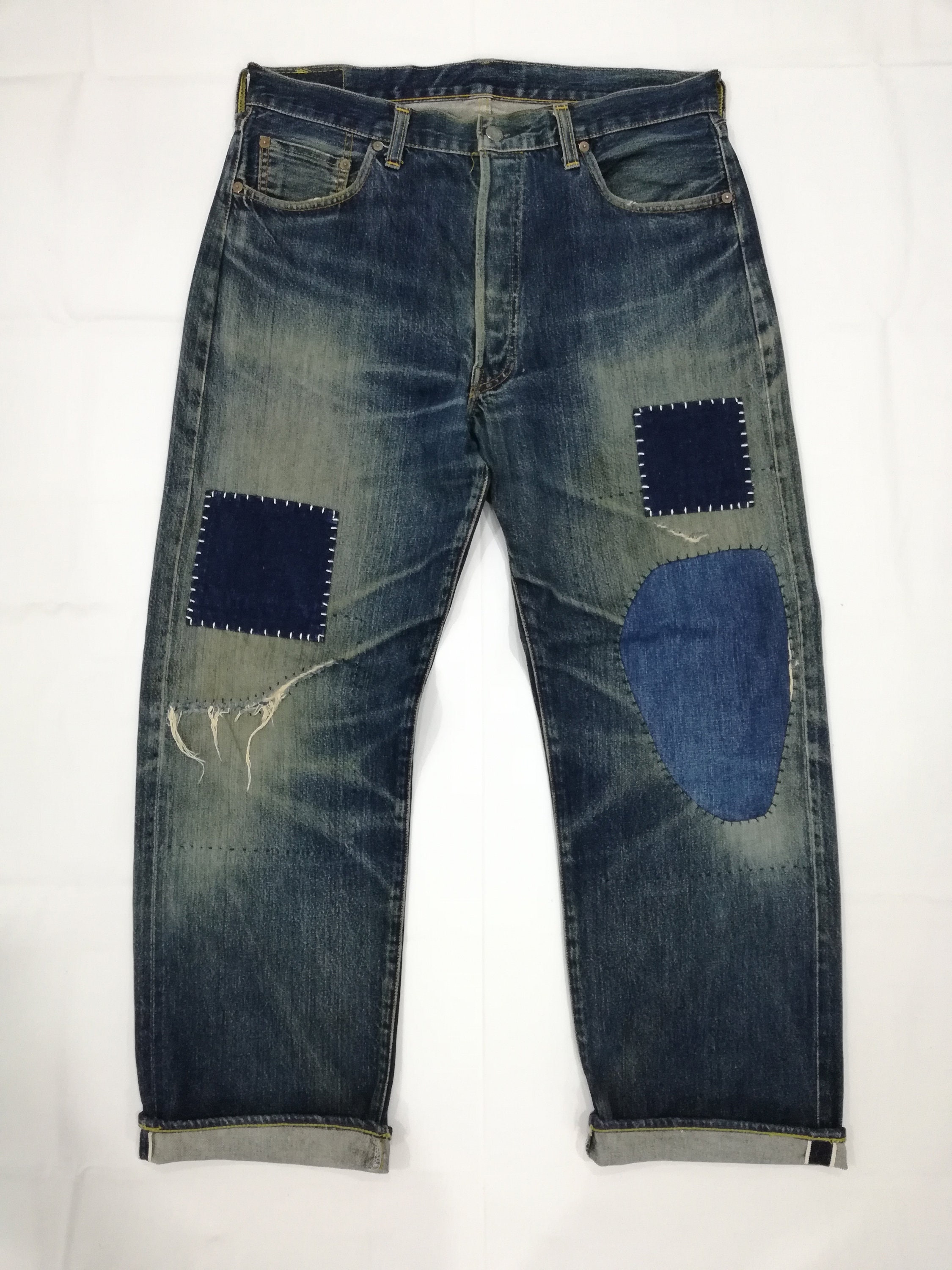 Levi's LVC 1955 Reproduction Jeans, Cone Denim with Red Line Selvedge, –  Style & Salvage