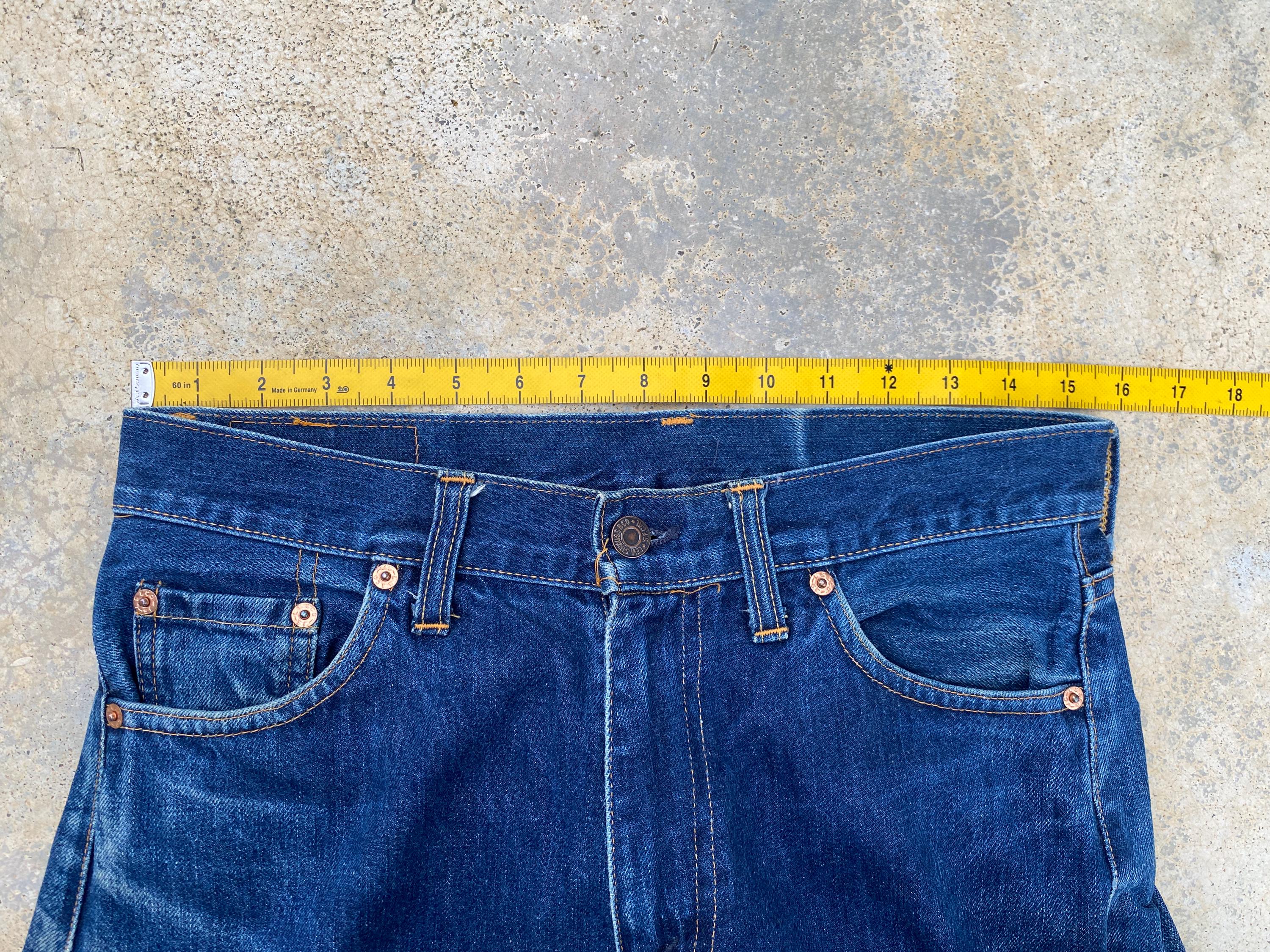 W30 90s Levis 551ZXX LVC USA Big E Selvedge Jeans - Etsy