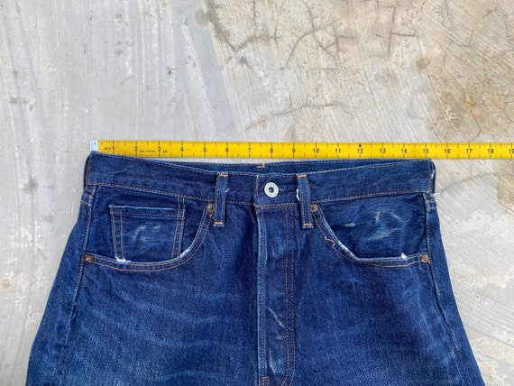 LEVI’S / S501XX 44501 WWⅡ selvedge denim Levi's Straight denim s501XX 44501 War model Reproduction