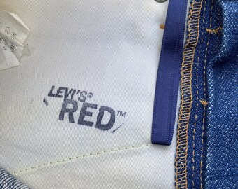 W30 Levis RED 1st Standard Selvedge Denim Spain Made - Etsy