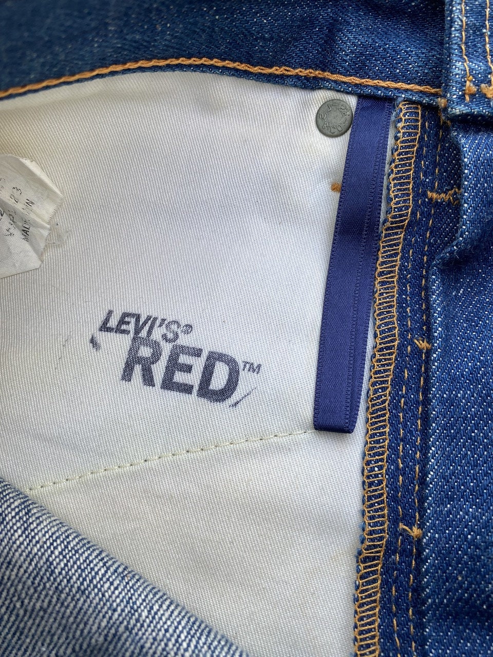 W30 Levis RED 1st Standard Selvedge Denim Spain Made - Etsy