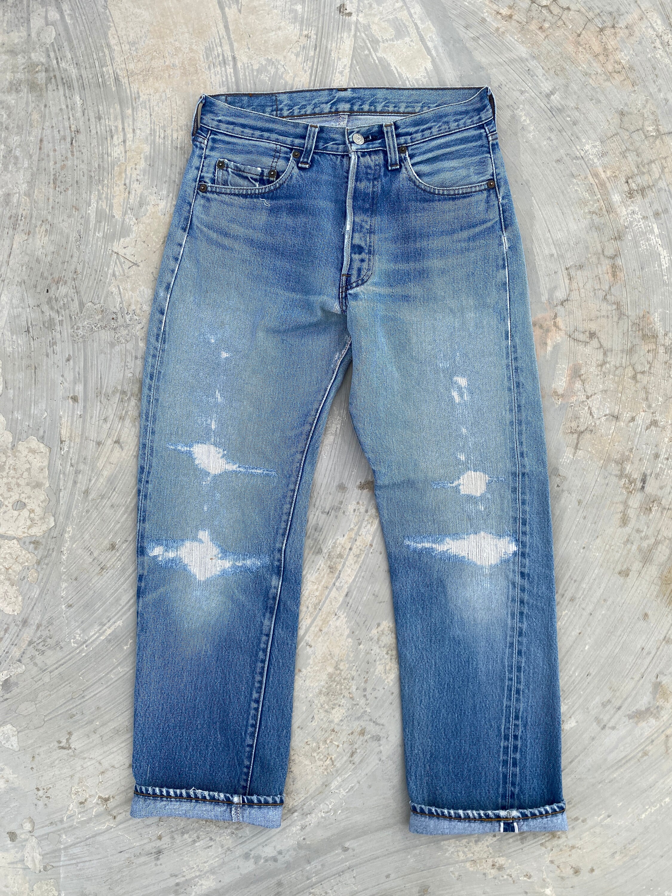 W30 Vintage 80s Levis 501 Redline 524 Selvedge Jeans - Etsy