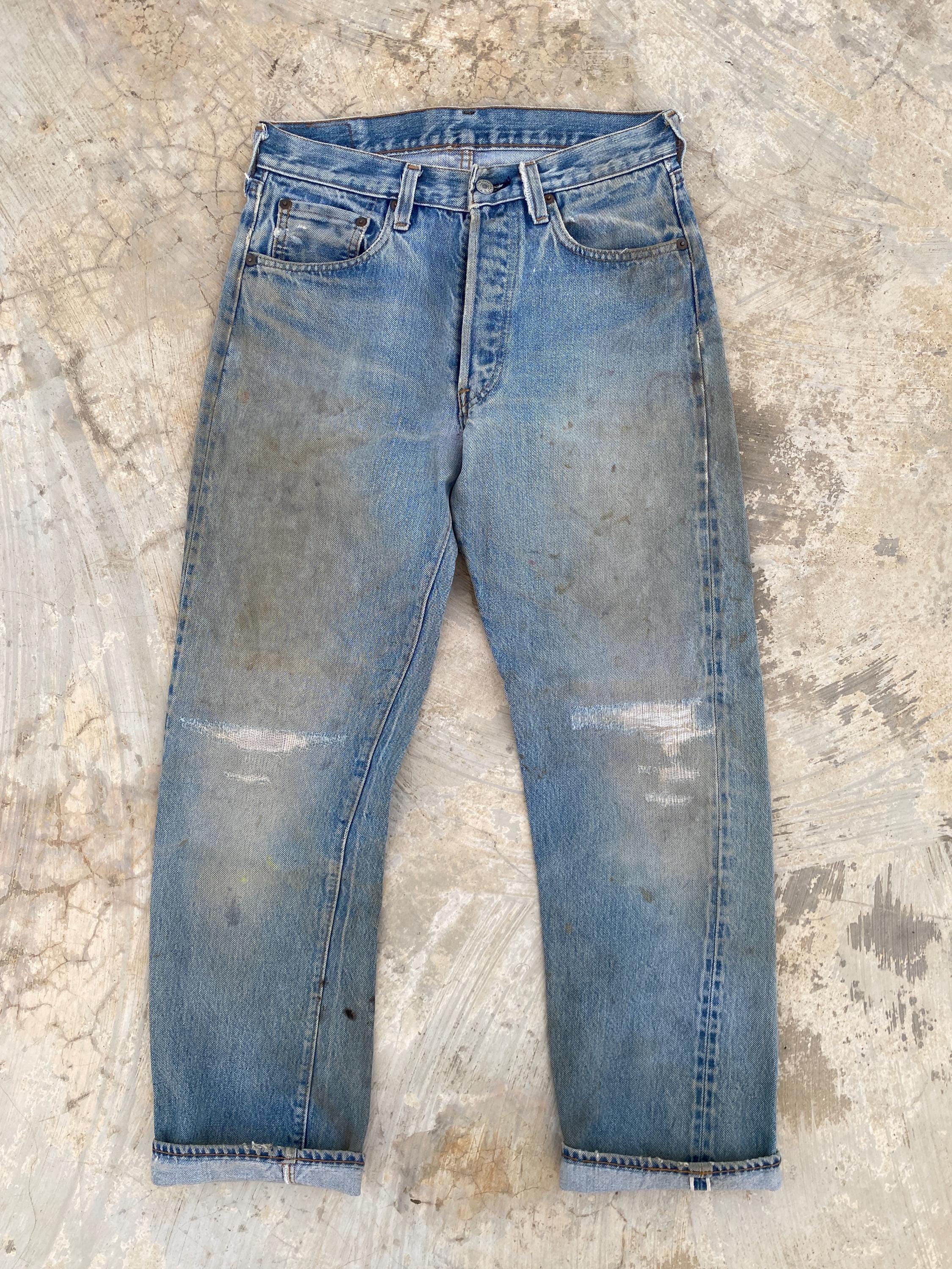 W29 Vintage 80s Levis 501 Redline #524 Selvedge Jeans - Etsy