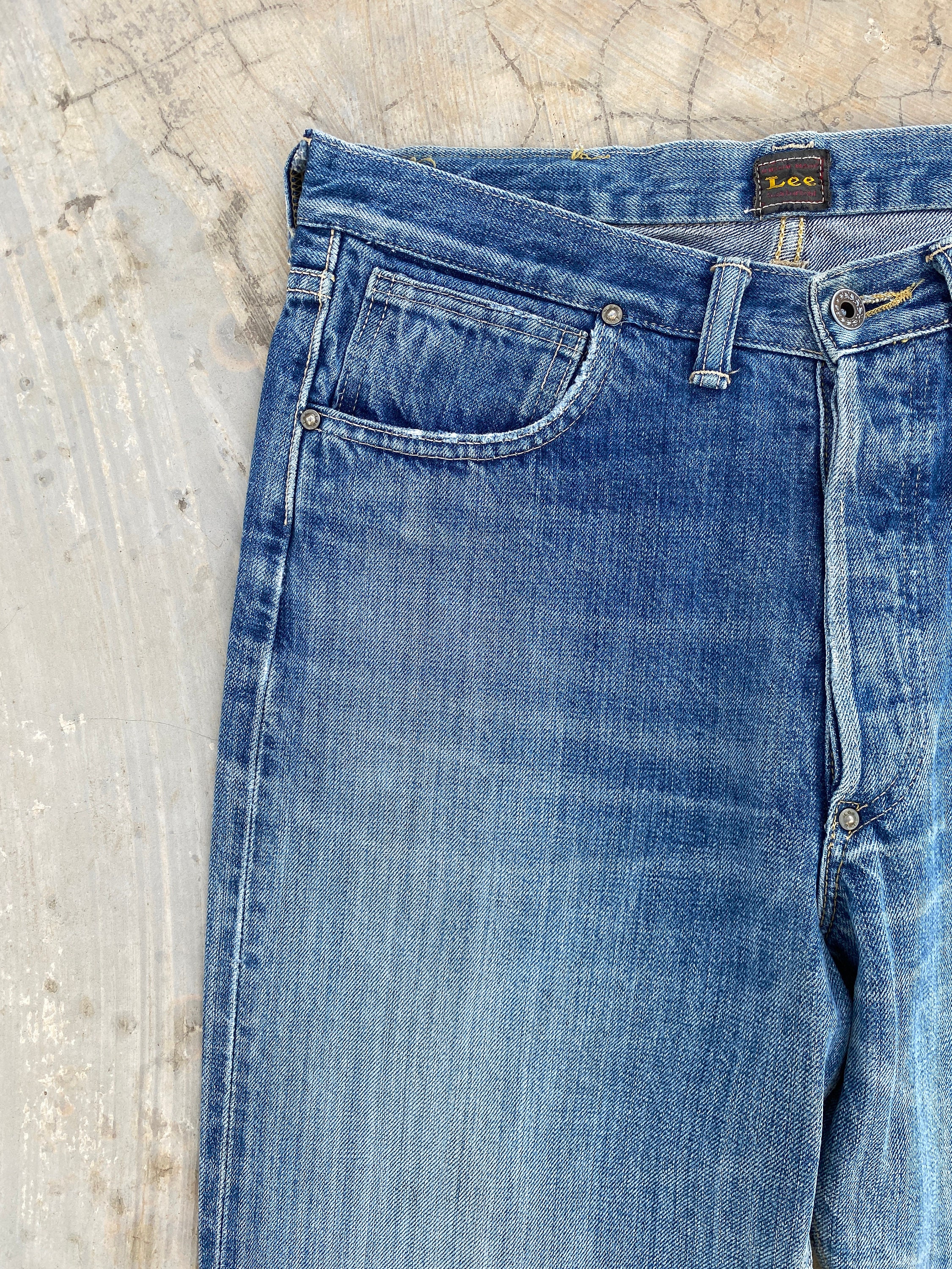 W30 LEE Union Made Lot 2101 1942 WW2 Selvedge Denim - Etsy W30 LEE Union Made Lot 2101 1942 WW2 Selvedge Denim - Etsy