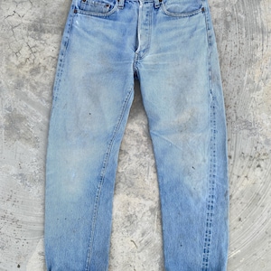 W31 Vintage 80s Levis 501 Redline #524 Selvedge Jeans