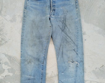 W29 Vintage 80s Levis 501 Redline #524 Selvedge Jeans - Etsy
