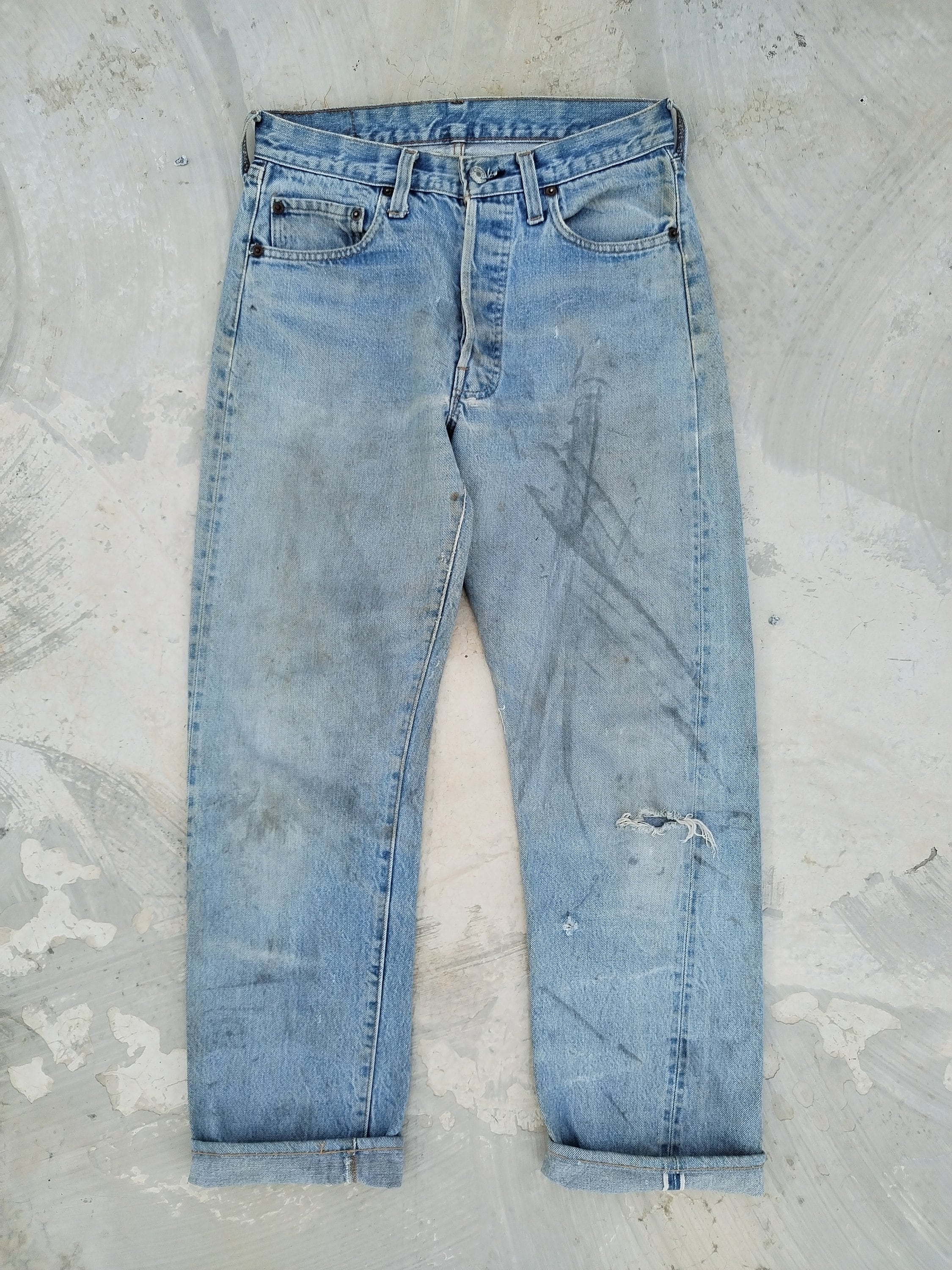 W29 Vintage 80s Levis 501 Redline #524 Selvedge Jeans - Etsy