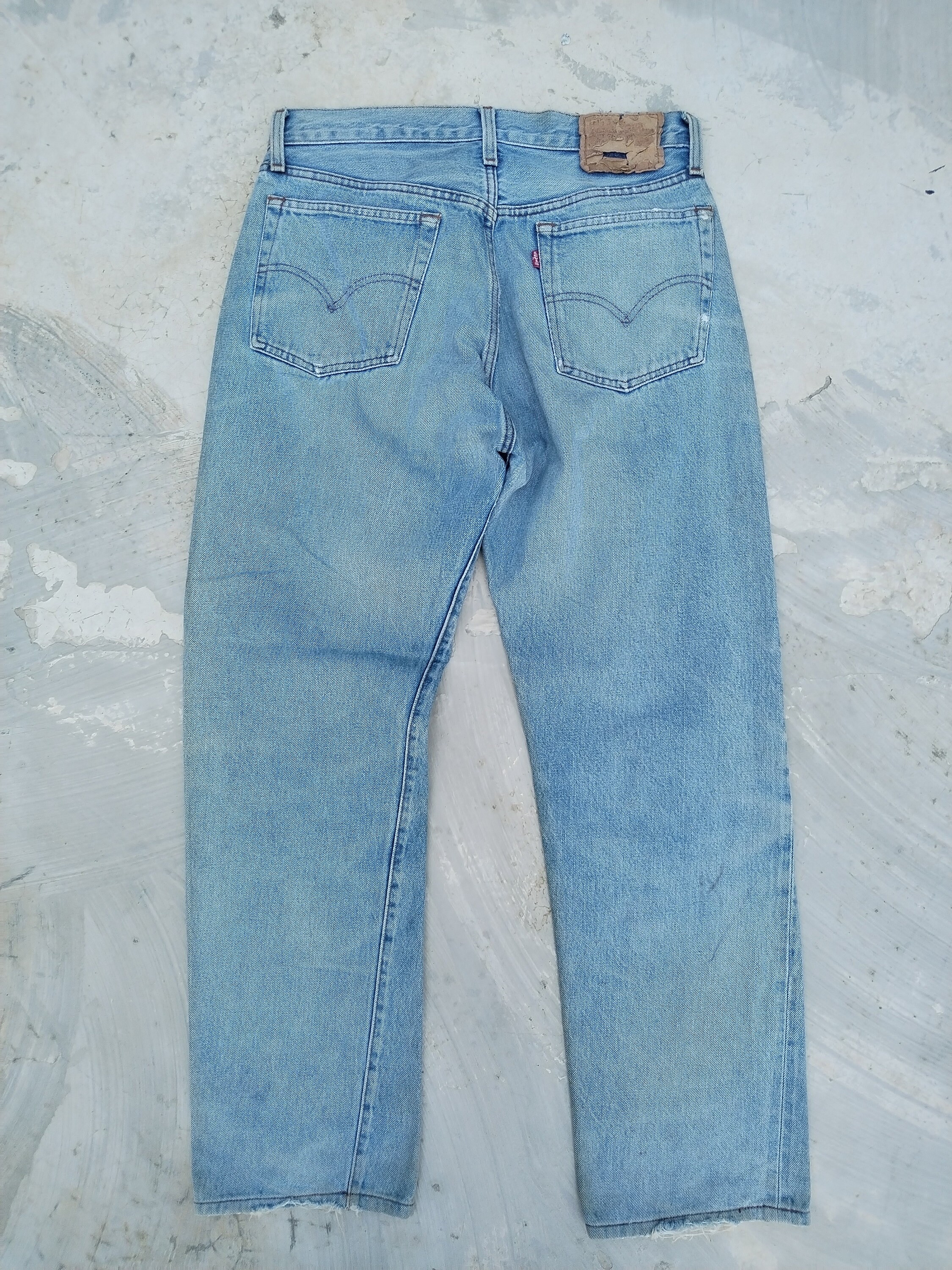 W31 Vintage 80s Levis 501 Redline #555 Selvedge Jeans - Etsy