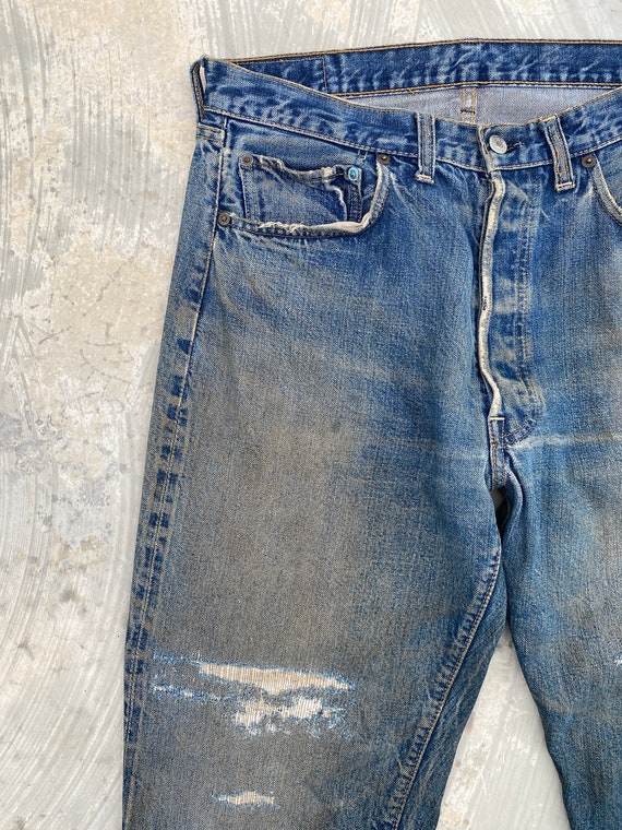 W33 Vintage 60/70s Levis 501 Big E Redline #6 Selvedge Jeans - Etsy
