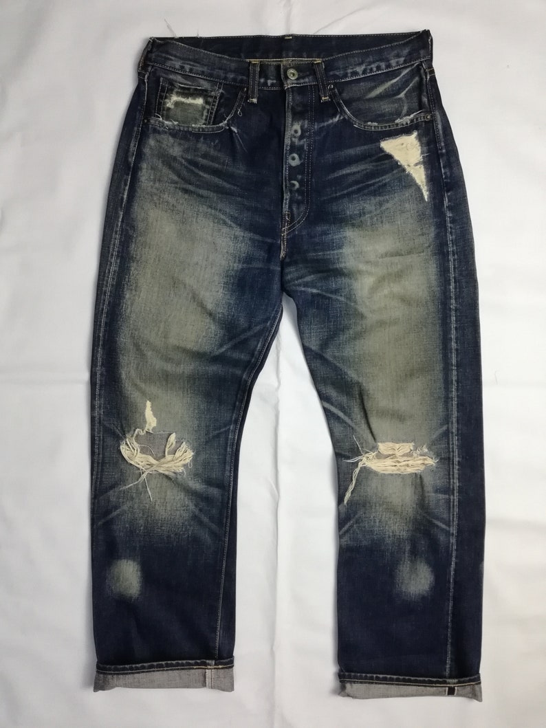 Levis LVC S501XX 1944 WW2 Model Big E Selvedge Jeans Vintage | Etsy