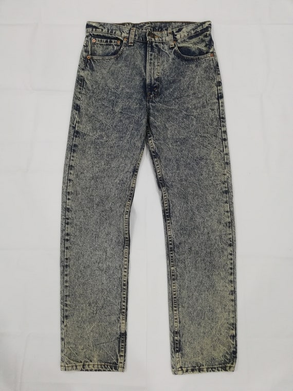 W33 Vintage 90s Levis 505 Acid Wash Made in USA - Etsy