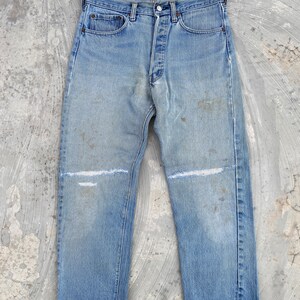 W31 Vintage 80s Levis 501 Redline #524 Selvedge Jeans