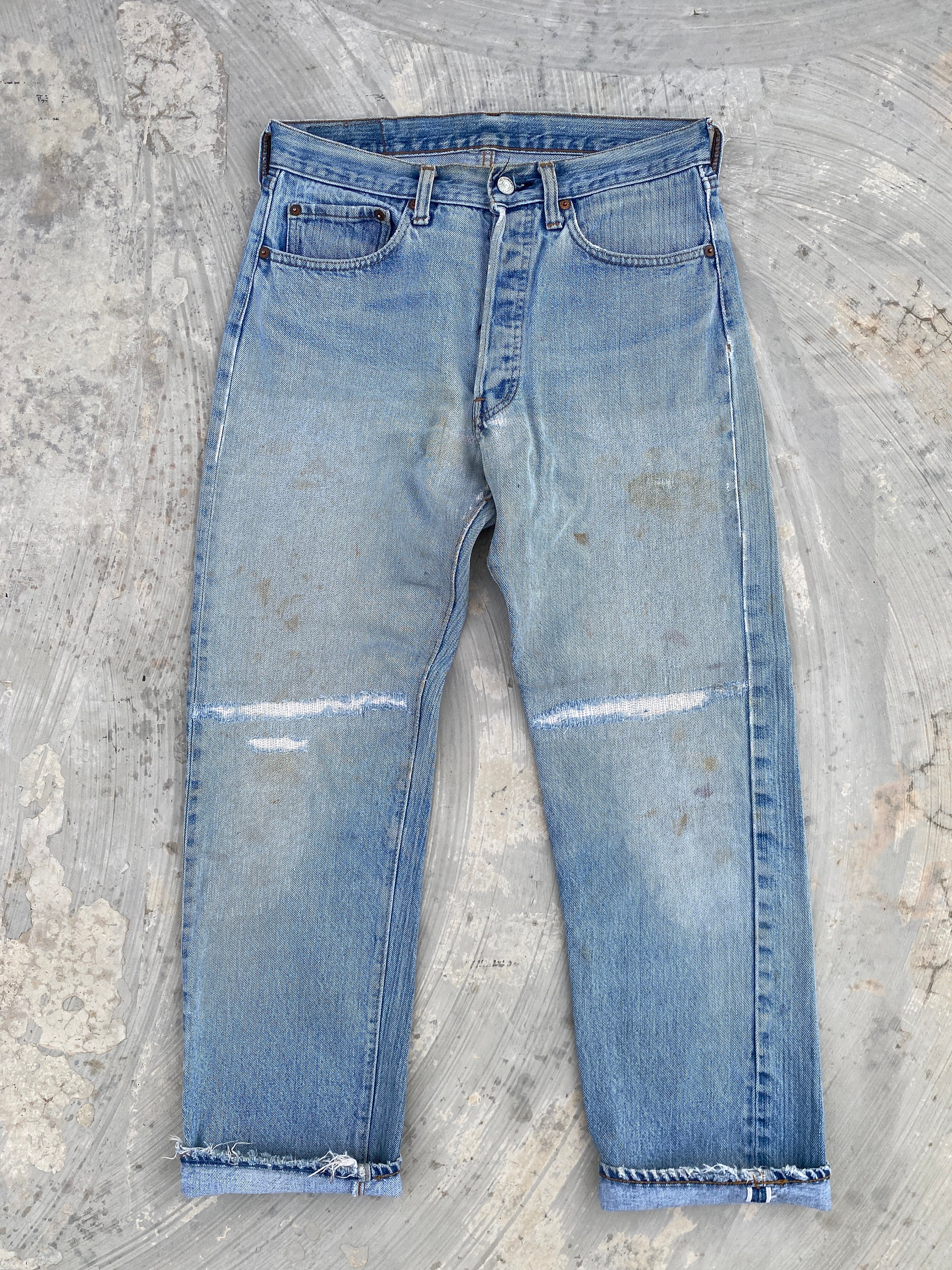 W31 Vintage 80s Levis 501 Redline #524 Selvedge Jeans - Etsy