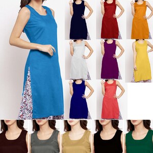 Indian Kurtis Women Kurti Tunic Tops 