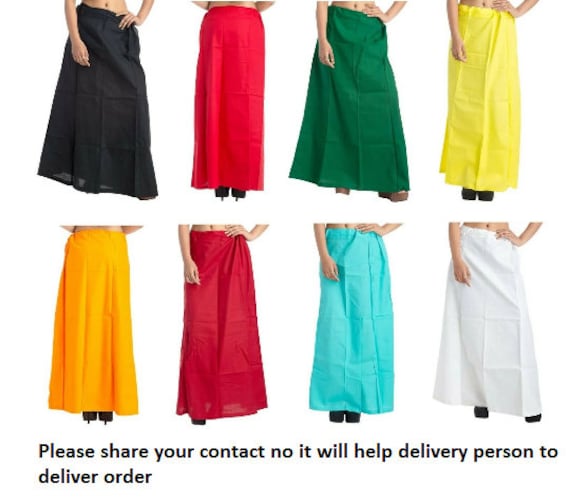 cotton underskirt