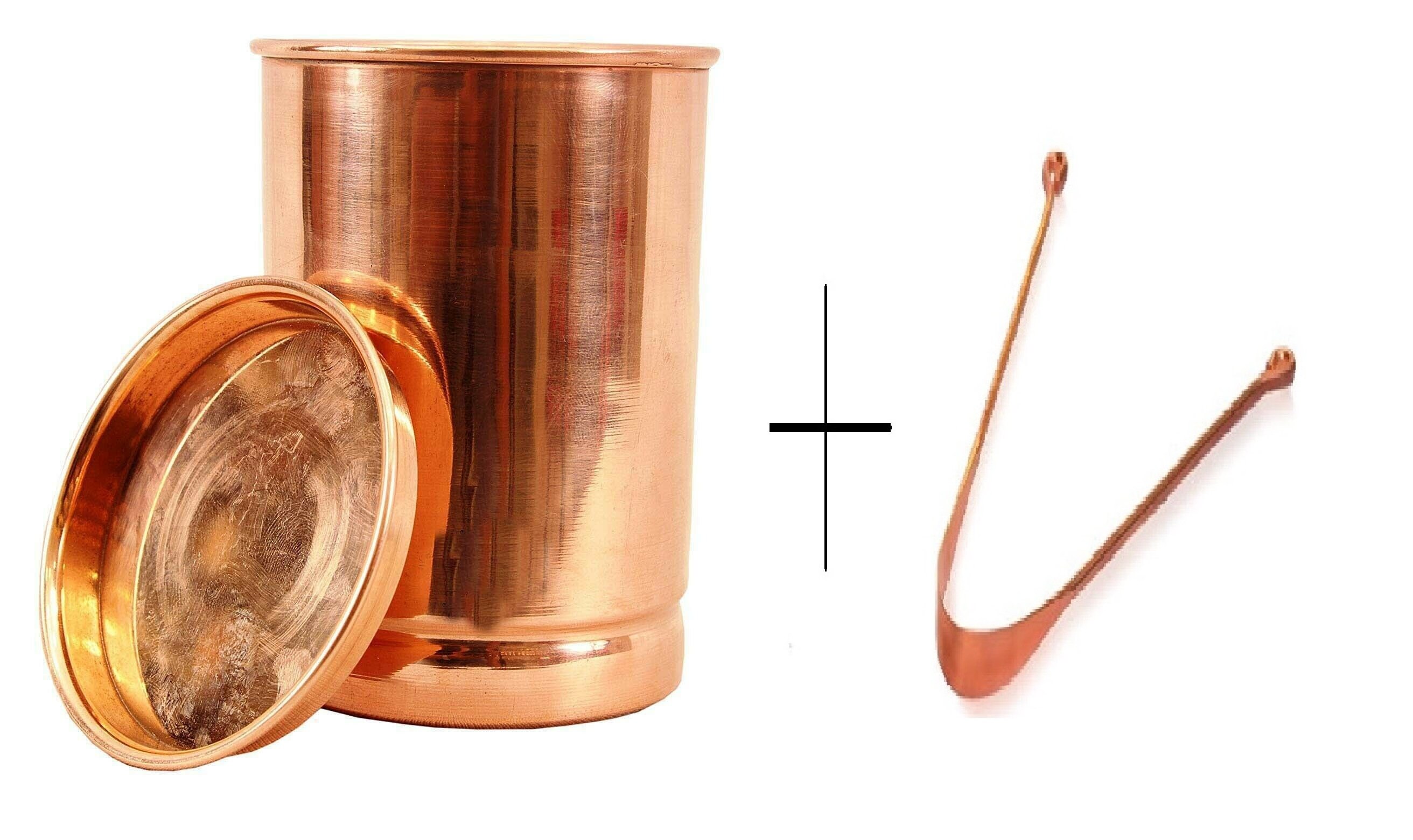 Reine Kupfer Vessel Krug Mit 2 Gläser Becher Wasserglas Set Heath Benefits 