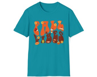 Fall vibes T-shirt, Fall Gift, Fall Theme, Autumn Gift, Fall shirt, Fall Lover Gift, Fall Lover Tee, Fall foods, Pumpkin Tee, Autumn shirt
