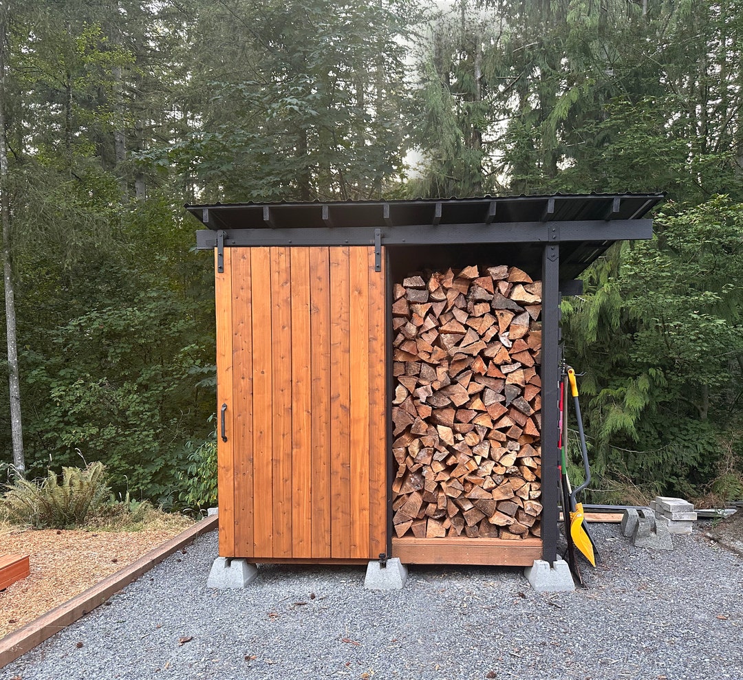 4x8 firewood shed plans pdf firewood storage shed with sliding door