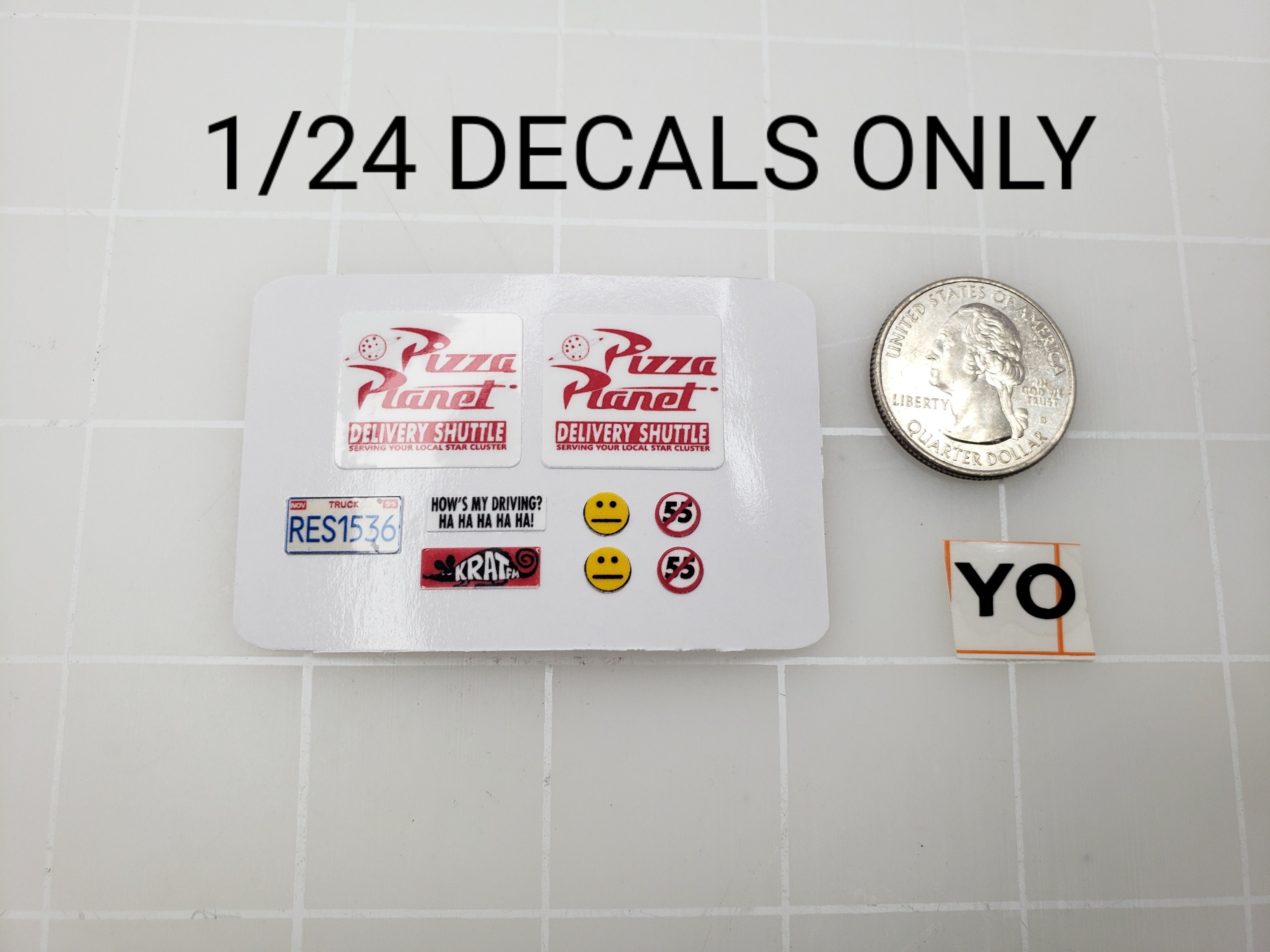 Décalcomanies Interdecal Pour Camions/transporteurs - Échelle 1/24, Format 260x110mm