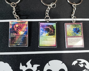 Llavero de Magic: The Gathering impreso en 3D