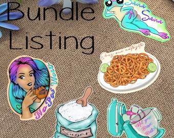 Vinyl sticker bundle deal| Mexican sticker | plant lover stickers | Spanish stickers | no pos wow | tumbler decal | laptop decal