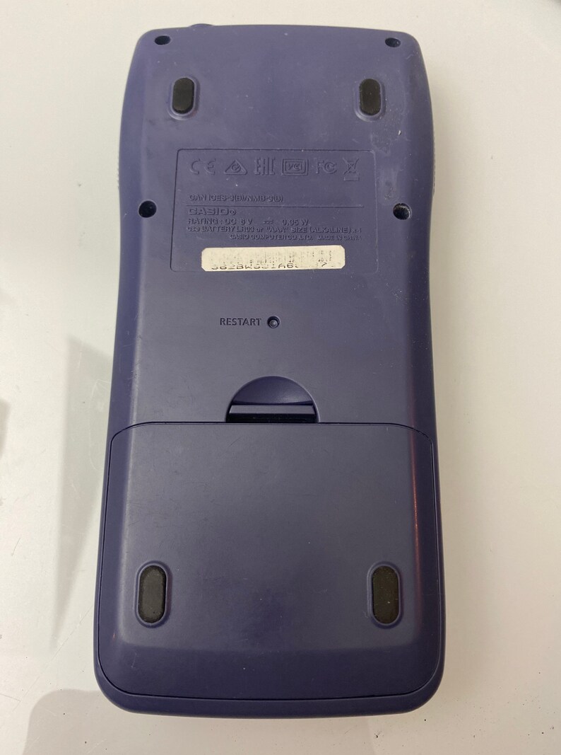 Casio fx-9750GII Graphing Calculator with icon based menu
