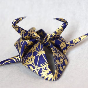 Embrasser Danse Origami Papier Washi Connecté Grues Saint Valentin Anniversaire De Mariage Papier Anniversaire Shower De Mariée Les couples adorent le japonais