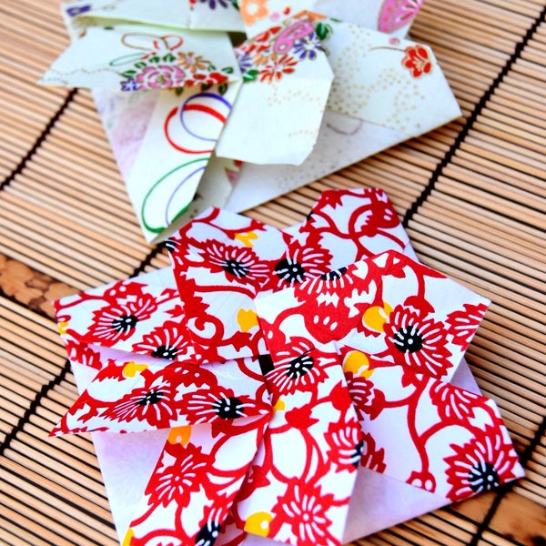 Hand Cut Hand Made Washi Origami Tato Unique Envelope Wedding Party Event Anniversary Invitation Gift Card Business Card Cash Message