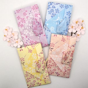 Lot de 4 enveloppes en origami pour décoration de grue