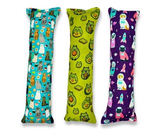 Jumbo Silvervine Catnip Cat Toy: Handmade Eco Canvas Kicker