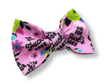 Oh For Fucks Sake Pet Bow Tie