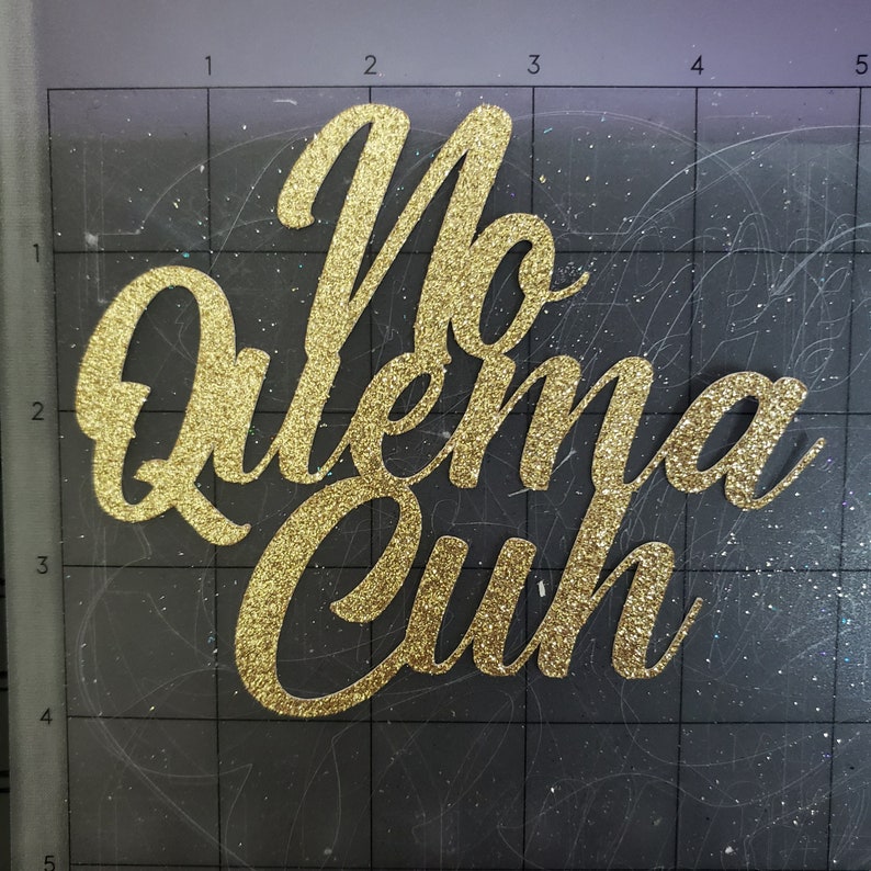 No Quema Cuh y Happy Birthday Cuh Cake Topper Pastel Etsy