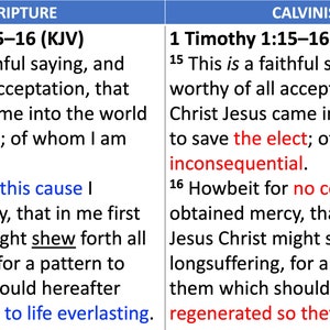 Paul's Conversion Disproves Calvinism image 6