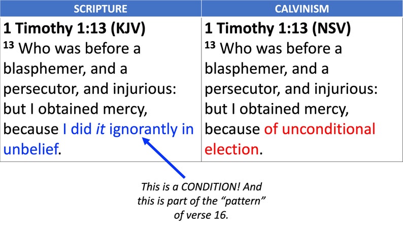 Paul's Conversion Disproves Calvinism image 7