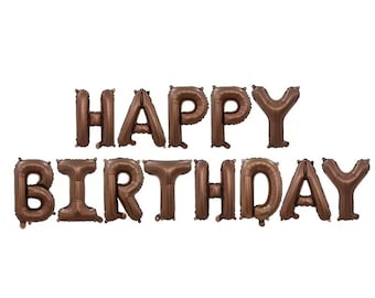 16"Buchstabenballon: Geburtstagsparty-Dekoration