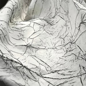 Black and White Jacquard Fabric, Sketch Style Emboss Black Line Textured Brocade Damask For Clothing, Dress DIY fabric53 inches width