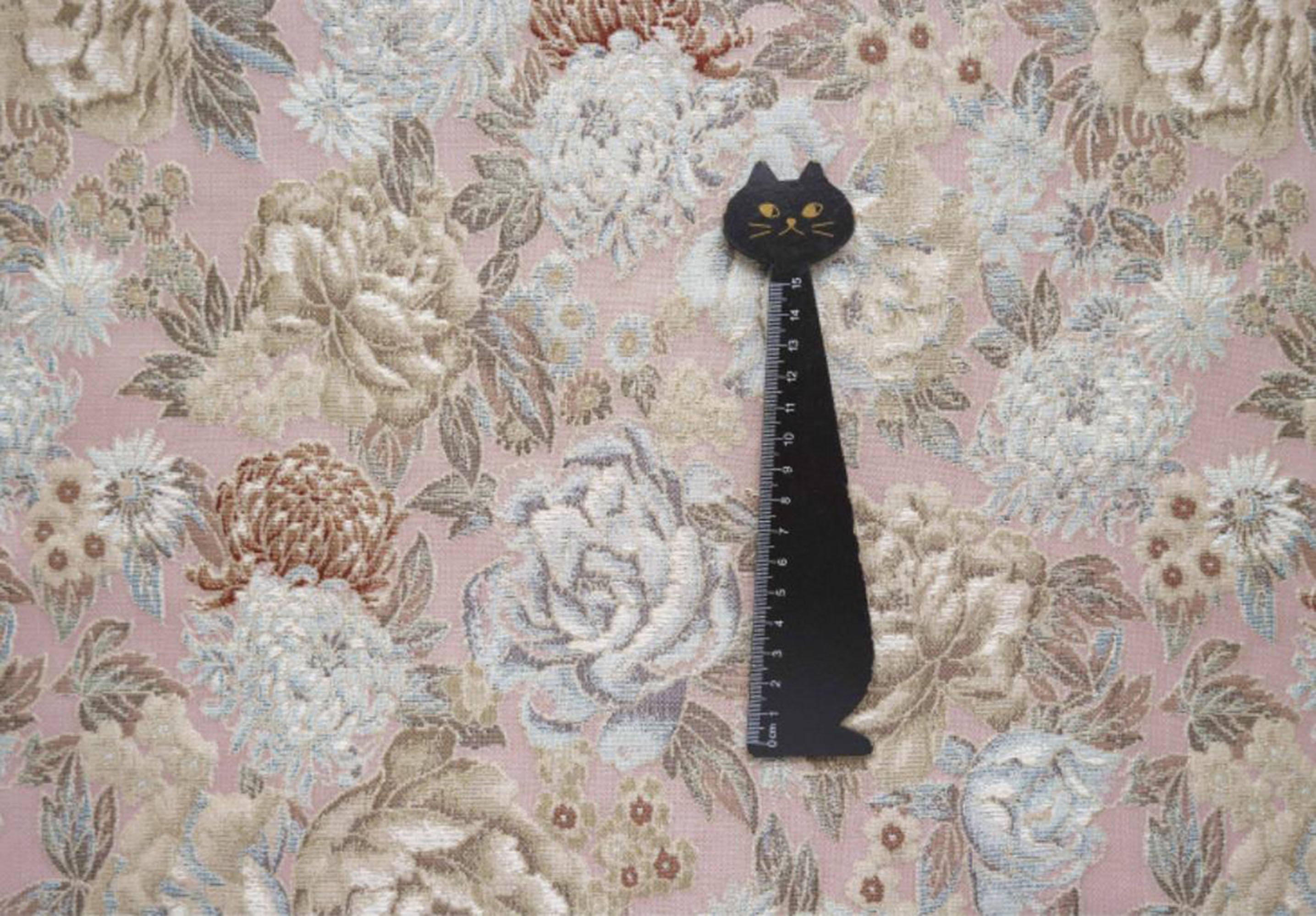 1点物⭕️お安く!◎Custom vintage fabric◎FLEX 8.7 Vintage Thick Jacquard Fabric, Flora Retro Brocade,damask for