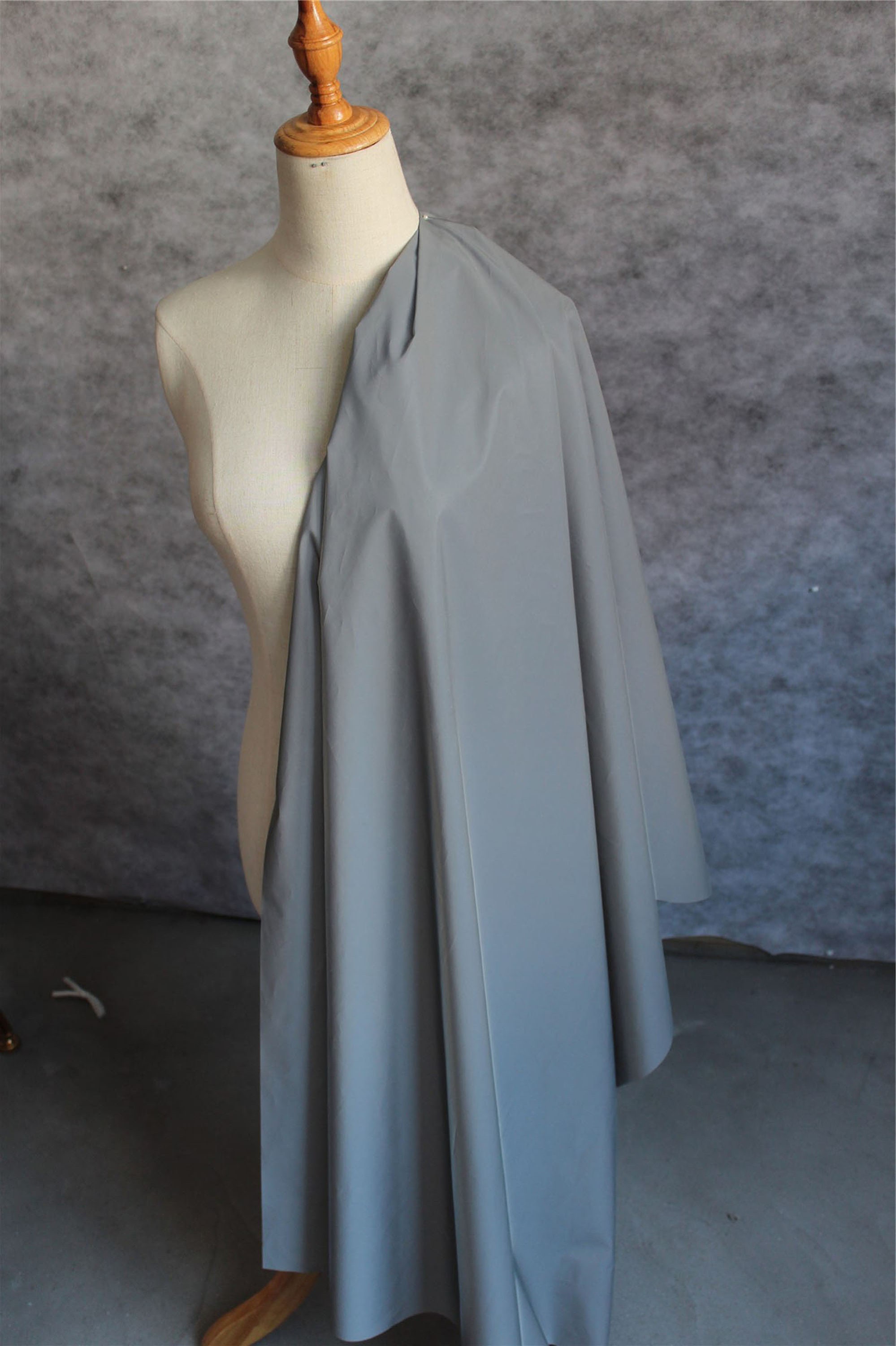 Silver Retro Reflective Fashion Fabric Fashion Designer Etsy