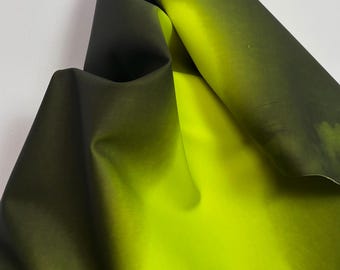 Fashion Thermo Reactive fabric Fabric, Black change to Yellow Thermochromic Fabric, PU Fabric, Heat-Reactive Fabric