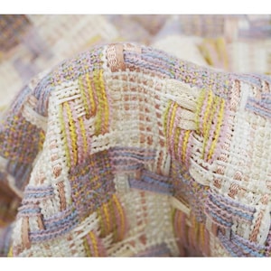 Tweed Fabric by the Yard, Wool Tweed Fabric For Suit Coat Fabric 59inches width