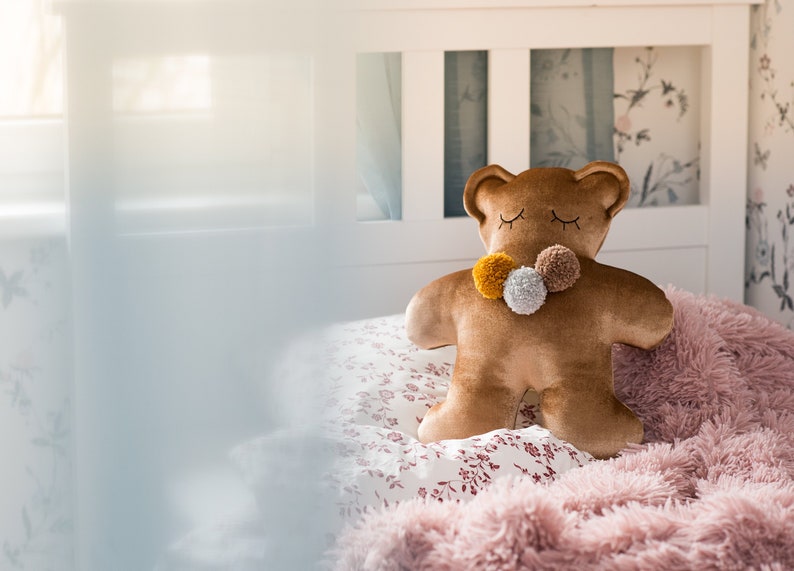 Teddy Bear Stuffed Animal for Kids Room Decor image 5