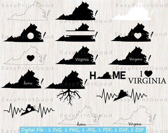 Free Free 303 Virginia Home Svg SVG PNG EPS DXF File