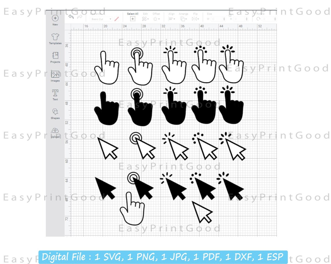 Click Effect Svg Mouse Click Svg Click Svg Computer Click Clipart Mouse - Etsy Canada