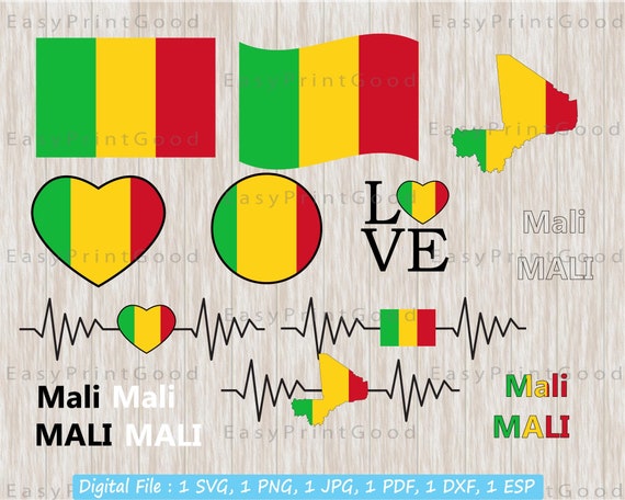 Drapeau Mali - vente en ligne 