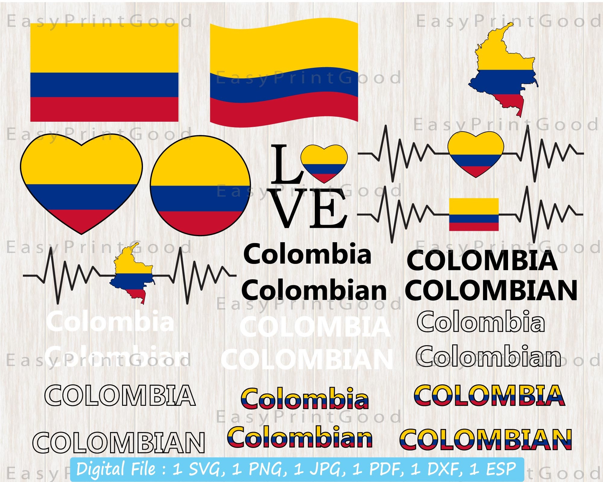 colombia clipart