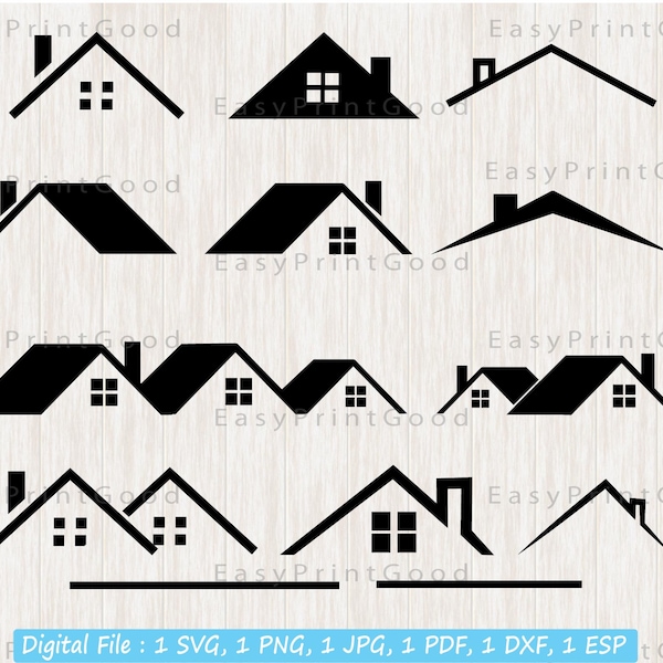 Roofing Svg - Etsy