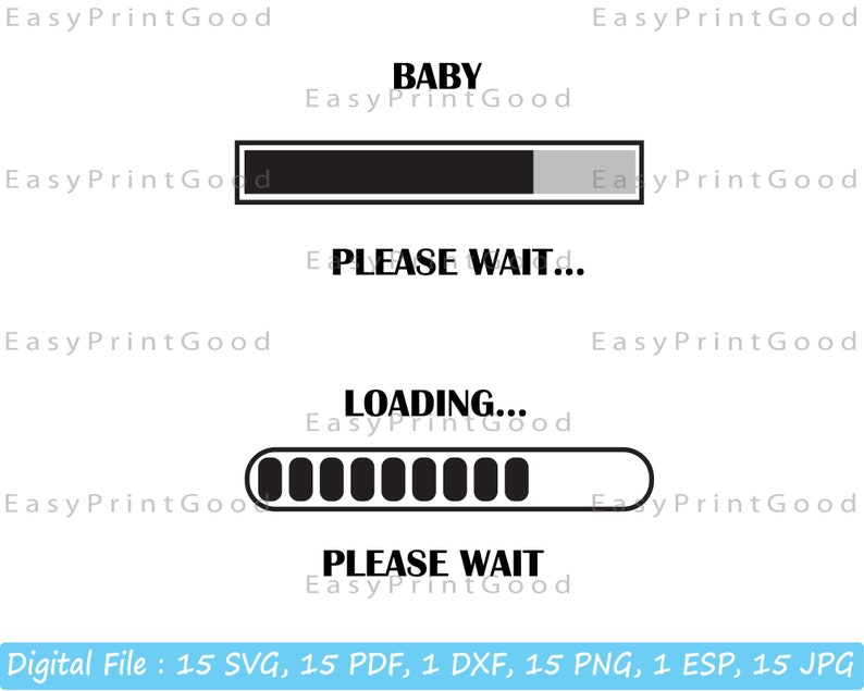 Download Loading Svg Baby Loading Svg Dad Joke Loading Svg Bady | Etsy